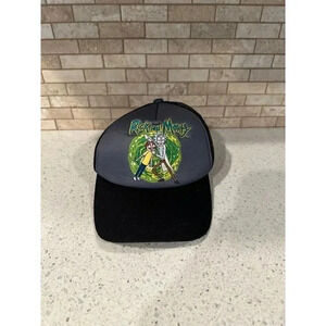 rick and morty snapback mesh hat  h2‎